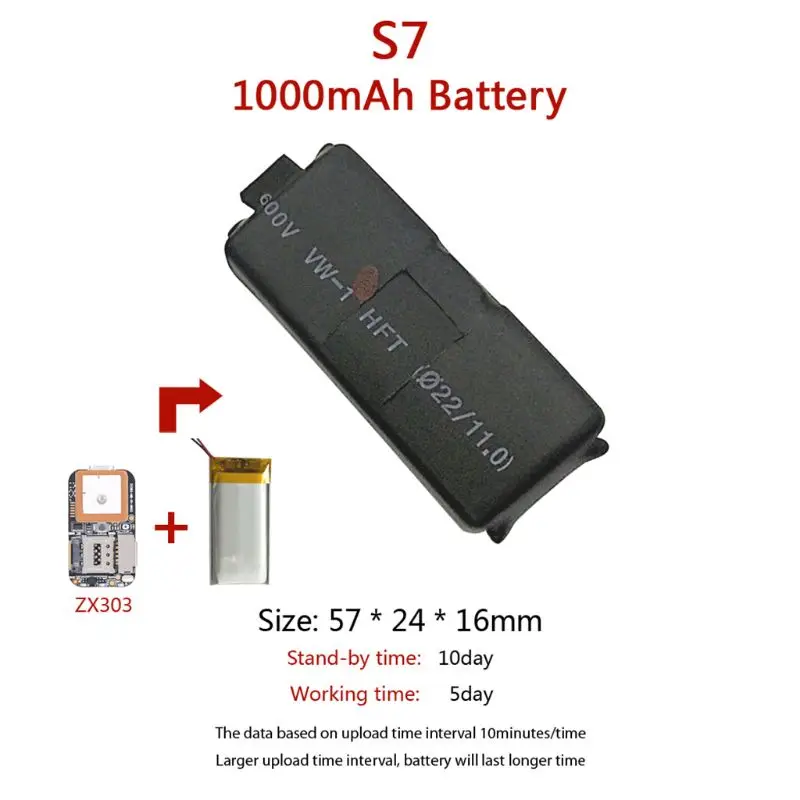 S3 S7 GPS Tracker Vehicle Tracking Device Waterproof Motorcycle Car Mini new GSM AGPS 2025 Wifi LBS Locator
