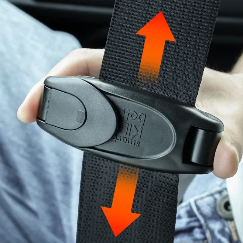 Car Seat Belt Clip Shoulder Neck Strap Adjustable Tensione Clip for Adults Kids Pregnant Women Seat Belt Adjuster Clamp