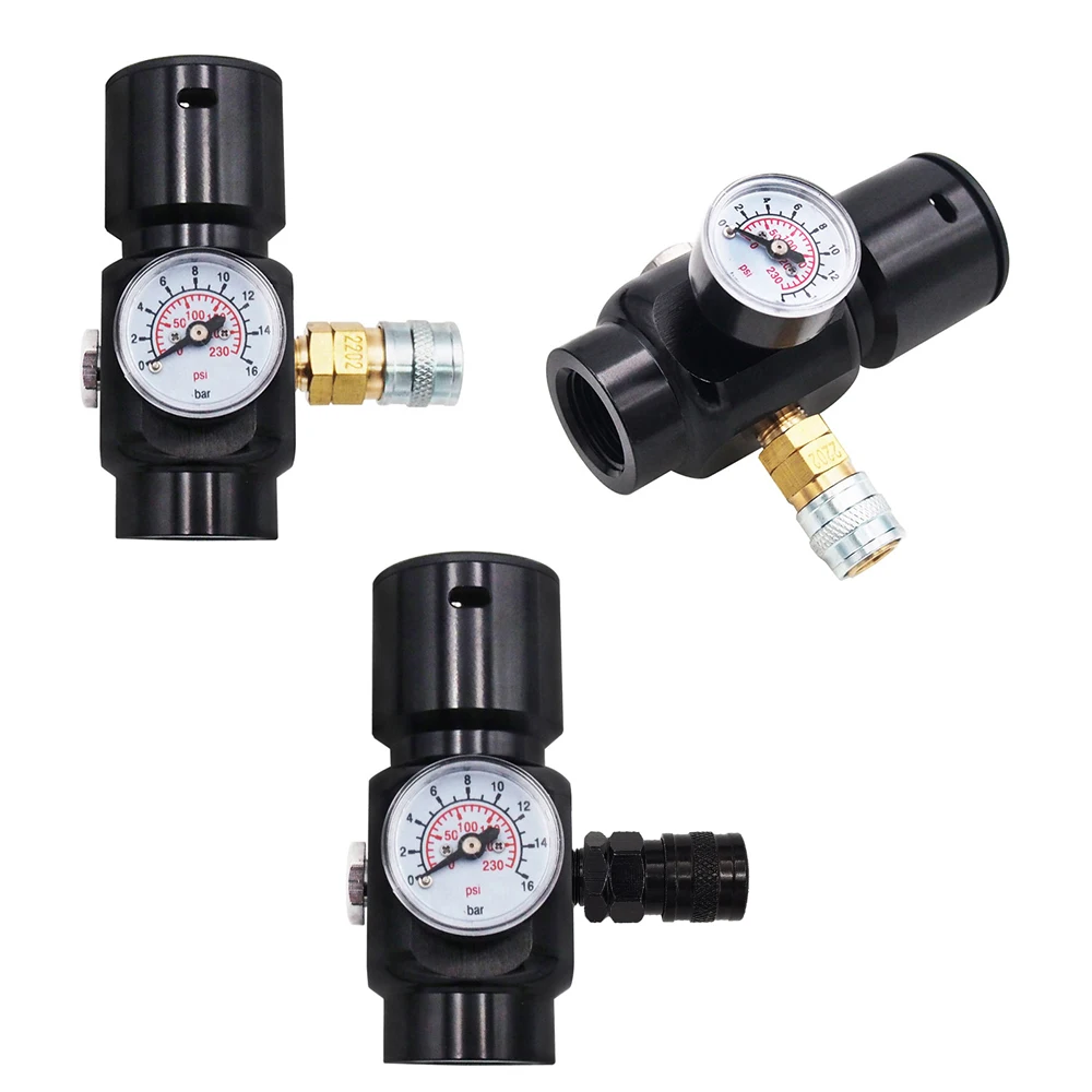 CO2 HPA MINI SFR (SUPER FAST REFRESH) REGULATOR With G1/2-14Input 1500 PSI Output 0-130 PSI For Pneumatic Air Tools
