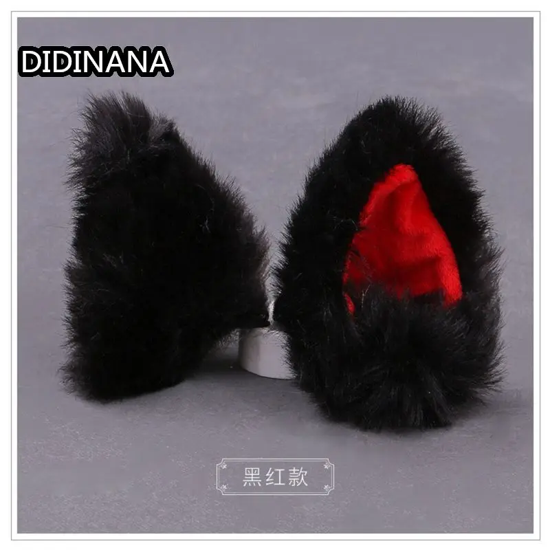 Cat Masquade Party Halloween Ear Headband Cosplay Japanese Cute Fox Anime Sweet Lolita Hand Made Beast Side Clip Hair ddmysmile Band Smile
