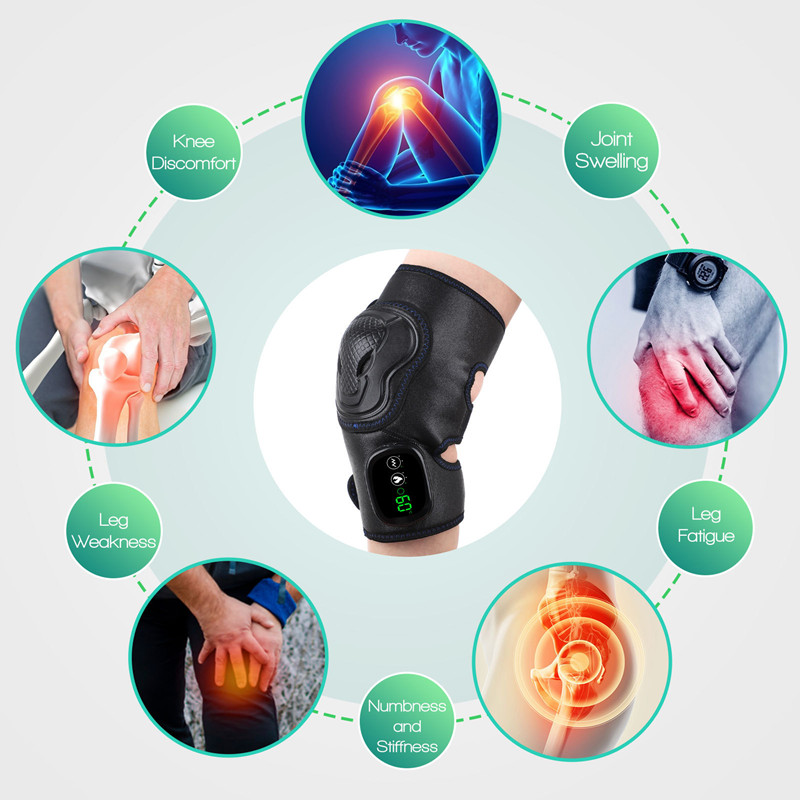 ff Apparatus Leg Rheumatoid Massage Joint Arthritis Physiotherapy Instrument Knee Infrared Support Brace Heating Massager r