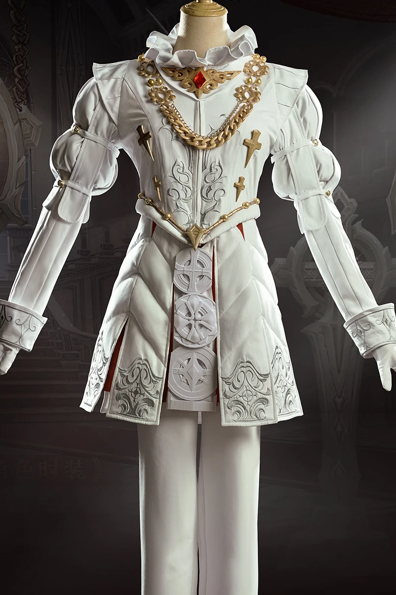 Joseph V COS-HoHo Identity Photographer Game Suit Gorgeous Handsome Cosplay Costume Halloween Party Role Play Outfit S-XXL smile