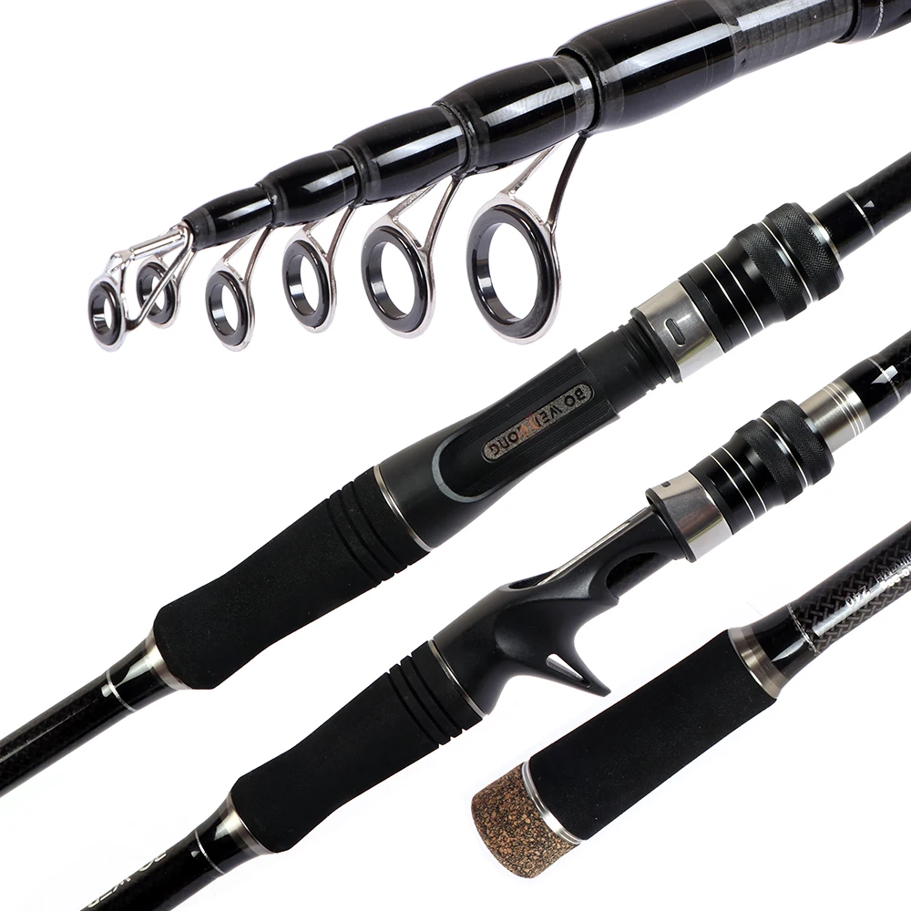 1.8M Rod LURE Fishing 2.1M 2.4M 2.7M 3.0M Telescopic ddmysmile Fishing Rod Spinning Rod Casting Rod Fishing Accessories Sea Carp Fishing Smile
