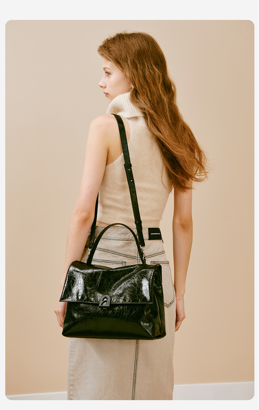 Original Tote For Women Trend Shoulder Bag Casual Large Capacity Handbags Crossbody Bags A Door Series Genuine Leather BagVoyage