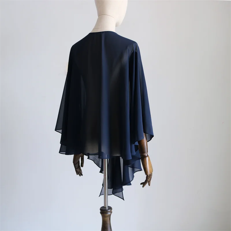 Female Marry Bolero Elegant Jacket Bridesmaid Long Wraps Women Party Accessories smile