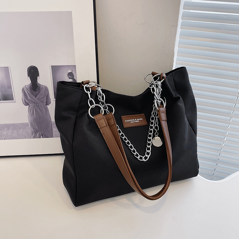 Free Shipping 2024 Autumn New Women's Casual Large Capacity Shoulder Bag Niche Handbag Fashionable And Simple Tote Designer Bag Luxury Bag Tote B