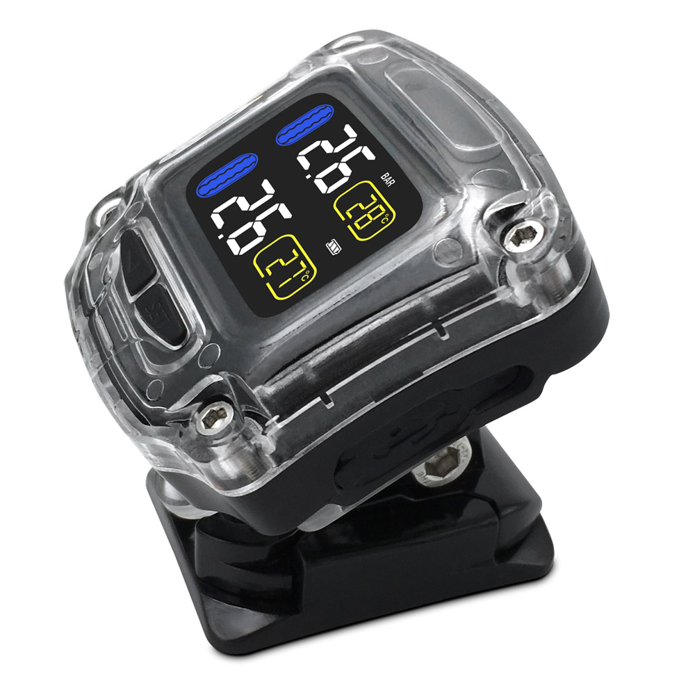 MOTO TPMS Motorcycle Motorbike LCD new Screen Display Tire Pressure Monitoring 2025 System Support Real-Time And Temperature