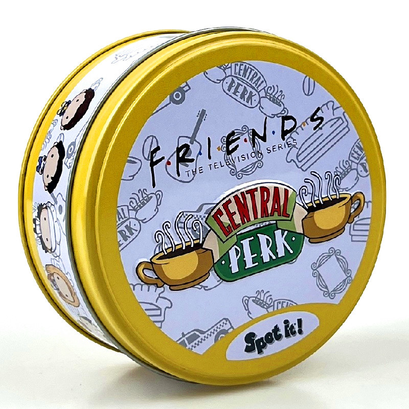 Dobble Spot Cards 58Styles It Game Toy with Metal Box Red Sports Animals Jr Hip Kids Board Game Gift Holidays Camping smile