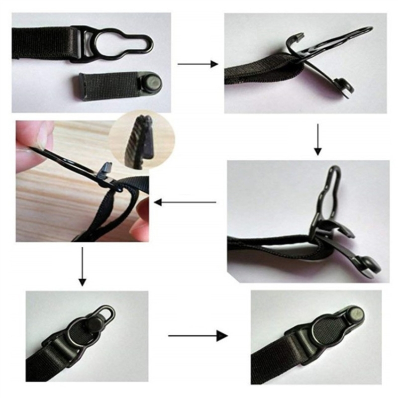 Pair Shirt 1 Men Stay Belt With Non-Slip ddmysmile Locking Clips Adjustable Lock Shirts Tuckers Leg Thigh Suspender Garters Strap Smile