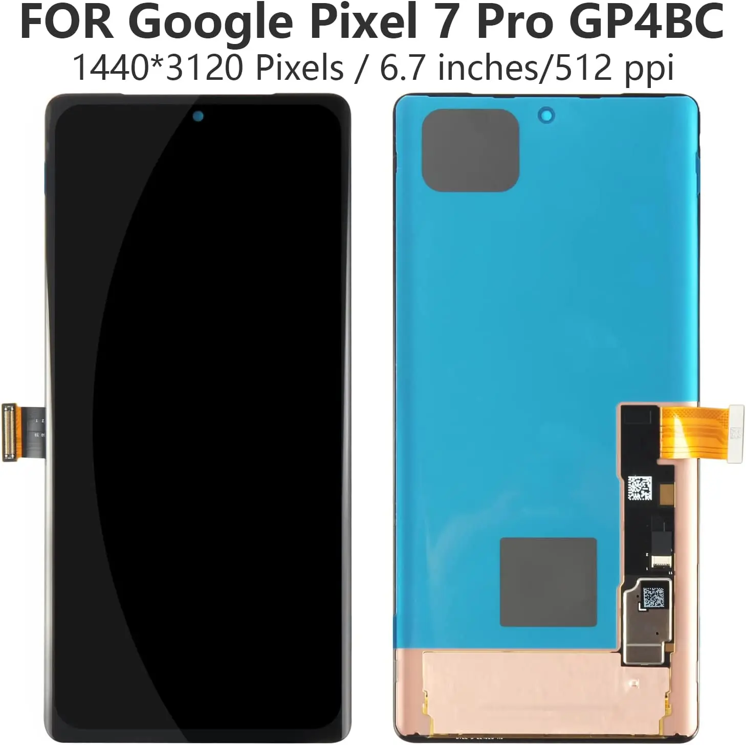 6.7"100% Original For Google Pixel 7 Pro LCD Display Touch Screen Digitizer Assembly Replacement 6.3" For Google Pixel 7 Display