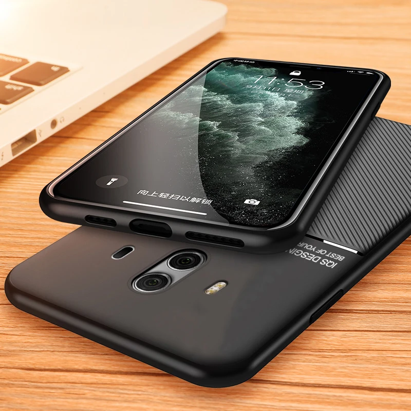 Shockproof Coque Original Case For Huawei Mate 10 PRO Magnet Shell Case for Huawei Mate10 Pro Back Case For Mate 10PRO smile