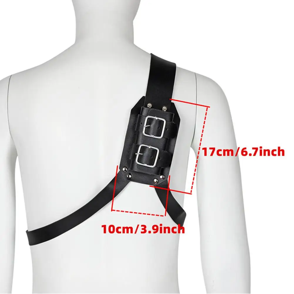 Sword Medieval Shoulder Strap Holder Sheath Scabbard Medieval Holster For Adult Men Larp ddmysmile Knight Rapier Belt Gear Cosplay Smile