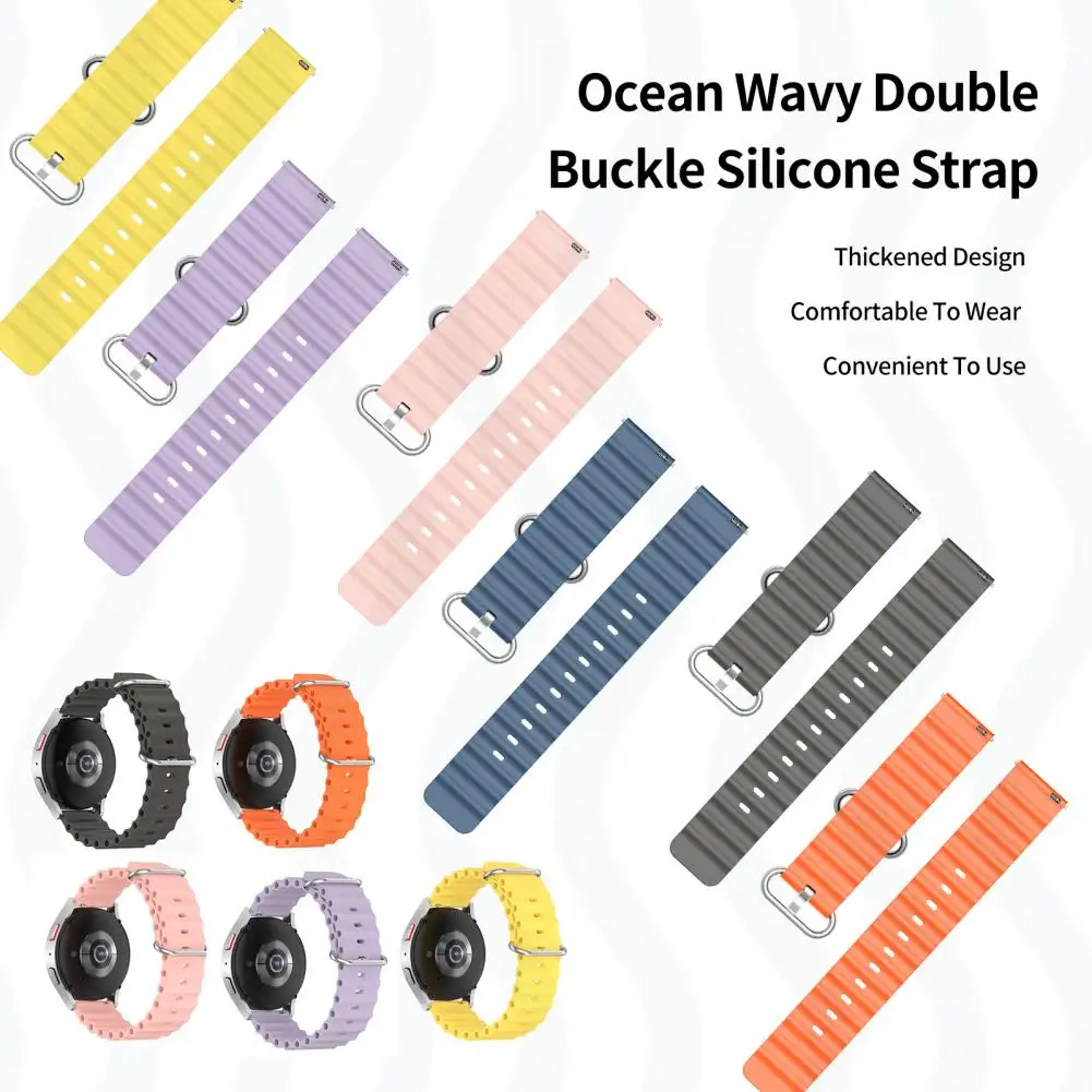 20mm/22mm Ocean strap For Apple watch band series 8 ultra smart watch iWatch serie 7 6 se 5 accessories