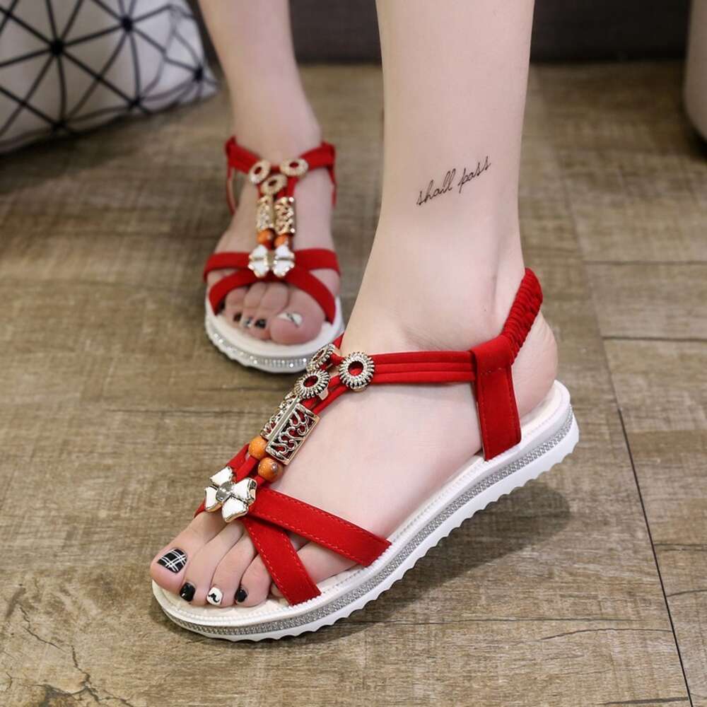 Shoes. Sandals 2024 Summer New Fashion Fairy Storm Ximian Anti Slip Women's Shoes ddmythur