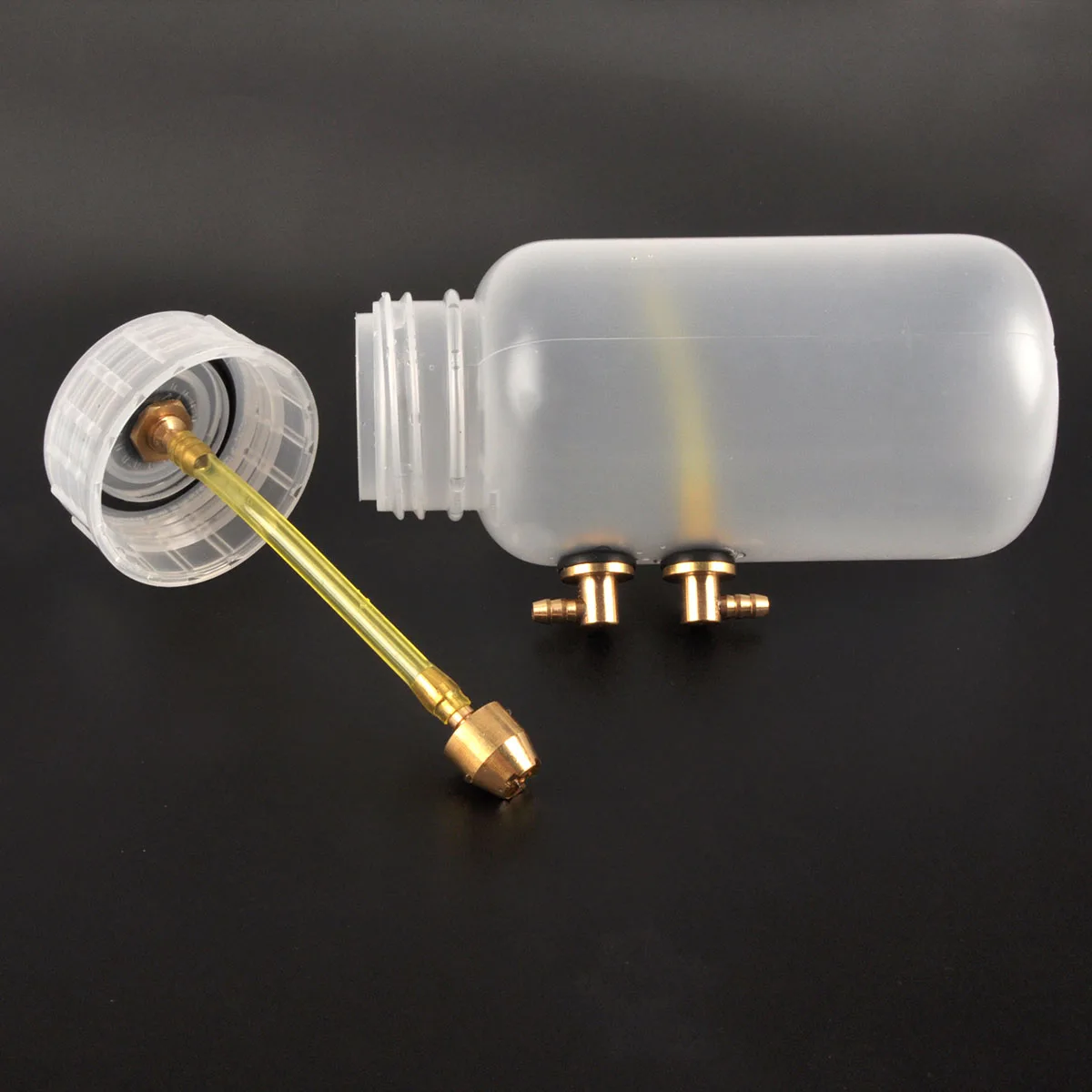 Anti Bubble Fuel Tank 250ML 500ML 1000ML 2000ML Plastic Oil Bottle for RC Gas Airplane Model