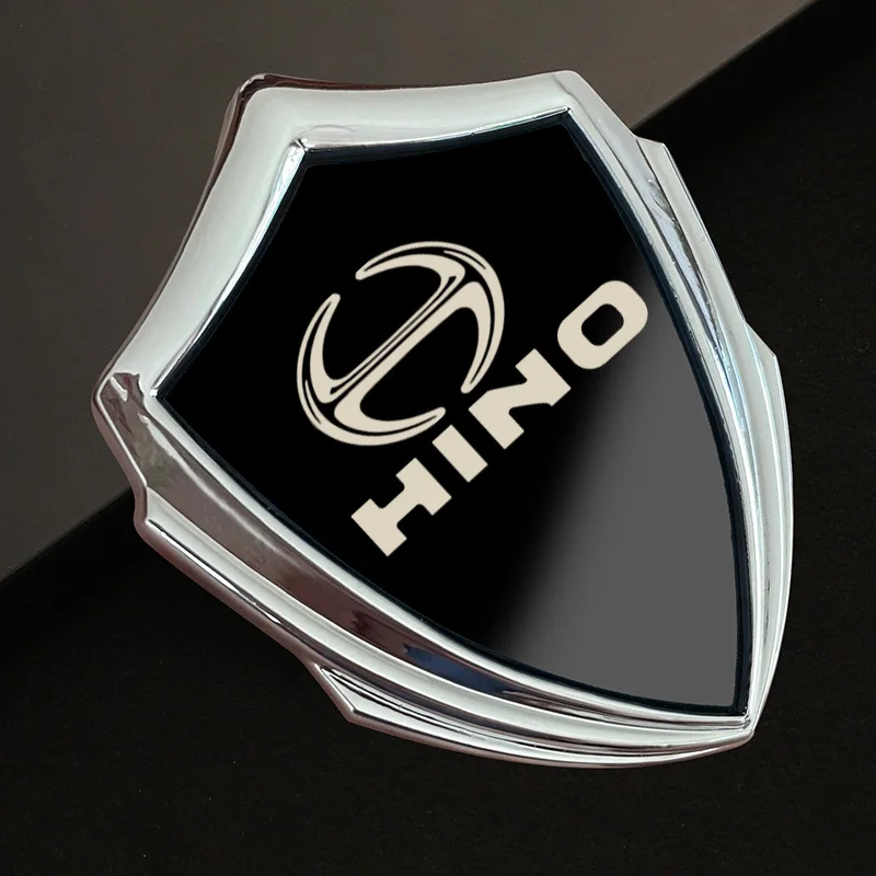Car 3D Metal Flag Emblem Badge Decals Sticker Car Windows for HINO 700 PROFIA HINO 500 RANGER TRUCK BODY PARTS