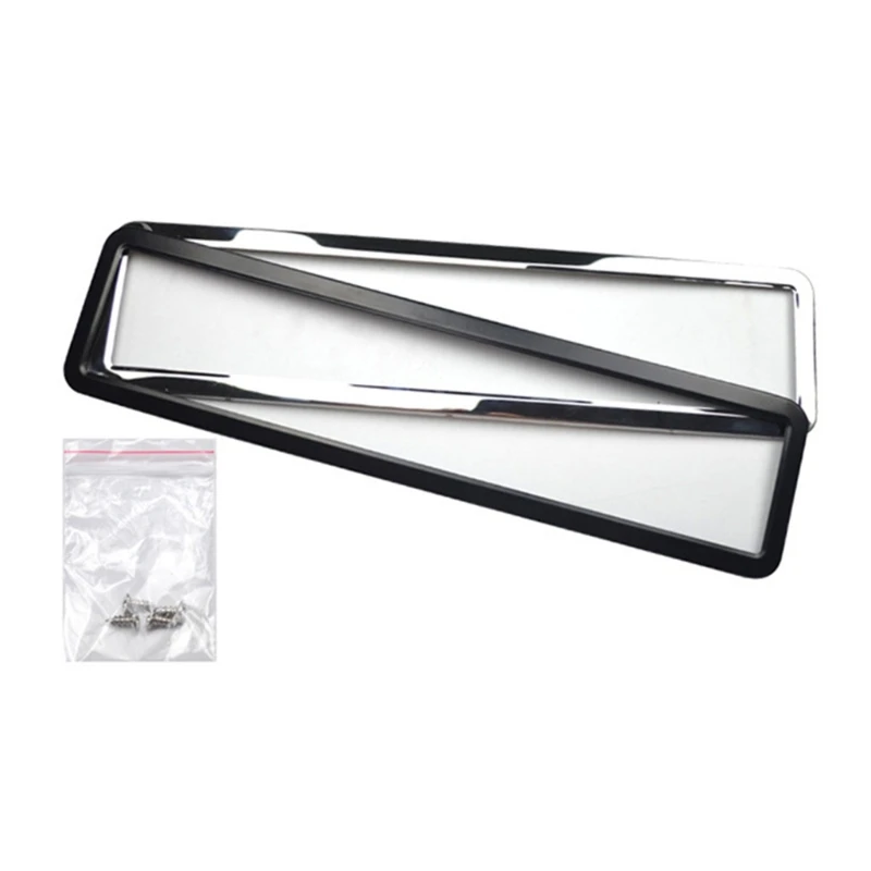 Frame Universal Stylish Plate For ddmysmile Car License Number Holder Bracket Waterproof Smile