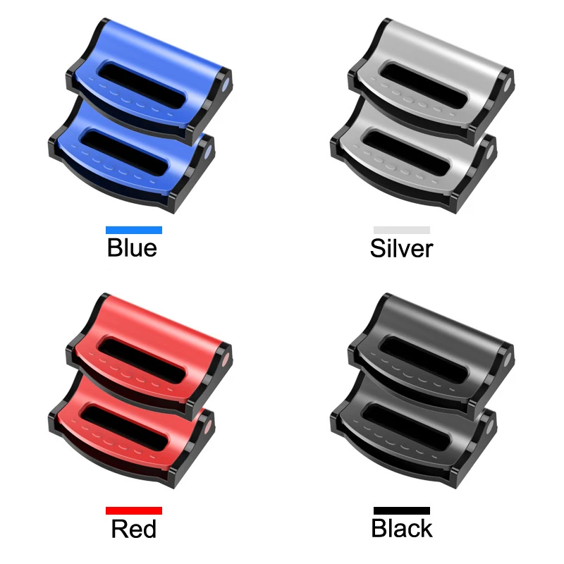2pcs Car Seat Belt Fixing Clips Interior Accessories For Mercedes Benz W202 W220 W204 W203 W210 W124 W211 W222 X204 Amg Clk