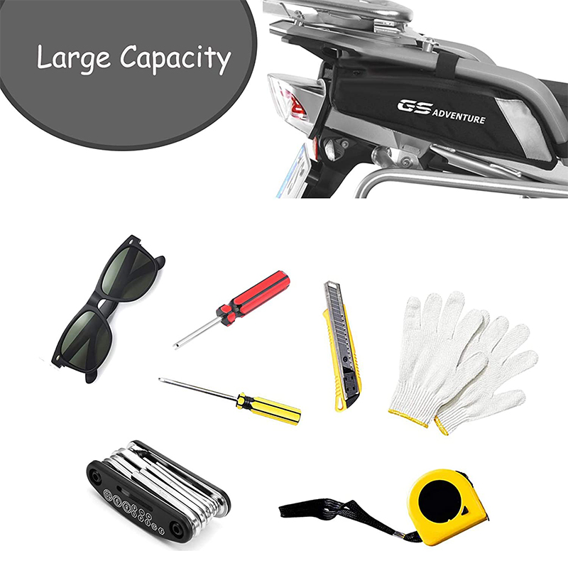 Bolsa impermeable herramientas de motocicleta, portaequipes trasero lateral para R1200GS LC R1250GS ADV F850GS F750GS GS1200 Adventure