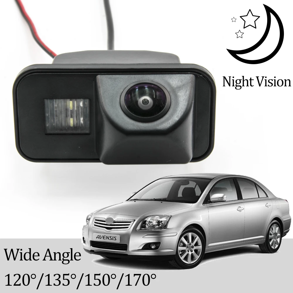 AHD CCD Fisheye HD Rear View Camera For Toyota Avensis T250 T270 2003-2015 Auris Car Backup Reverse Parking Monitor Night Vision smile