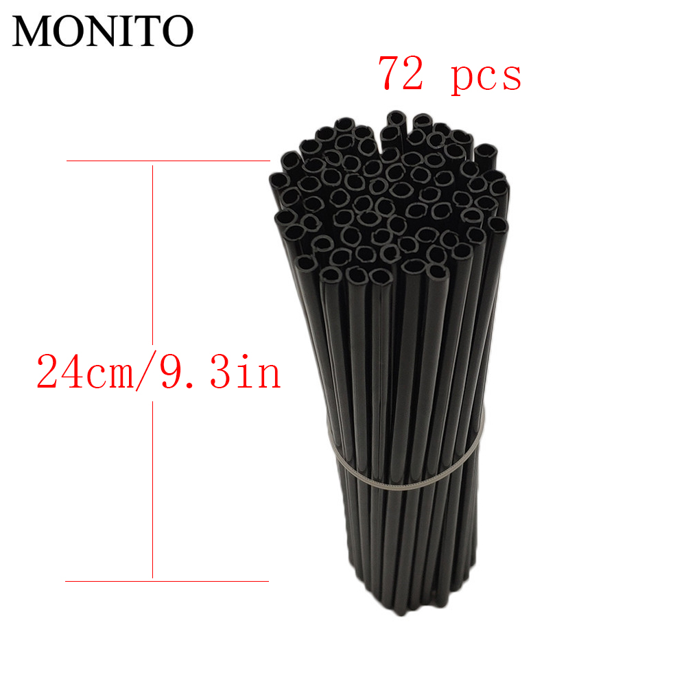 72 Pcs Motorcycle Dirt Bike Wheel Rim Spoke Rim Skin Cover Protector For Gas Gas EC2T FSE FSR EC300 EC250 EC 250 300 EC250 EC300
