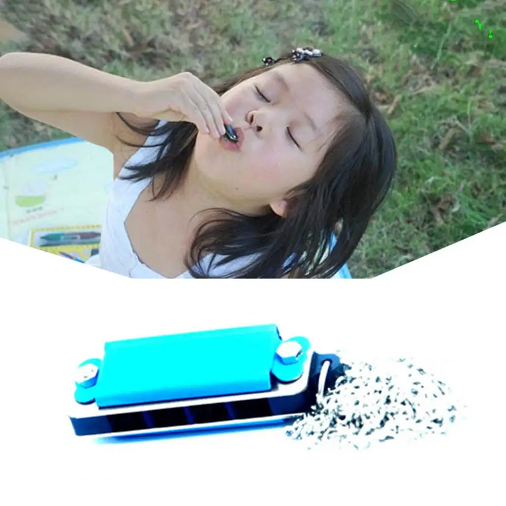 Mini Harmonic Pendant Attractive Colorful Mini Harmonica Beginner Students Mini Harmonic Pendant for Birthday Pendant