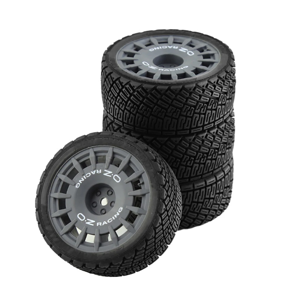 NEW 1/10 RC Racing Car Tires On Road Tyre Wheel For Tamiya TT01 TT02 XV01 TA06 PTG-2 HPI WR8 HSP /10 RC Car Upgrades Parts