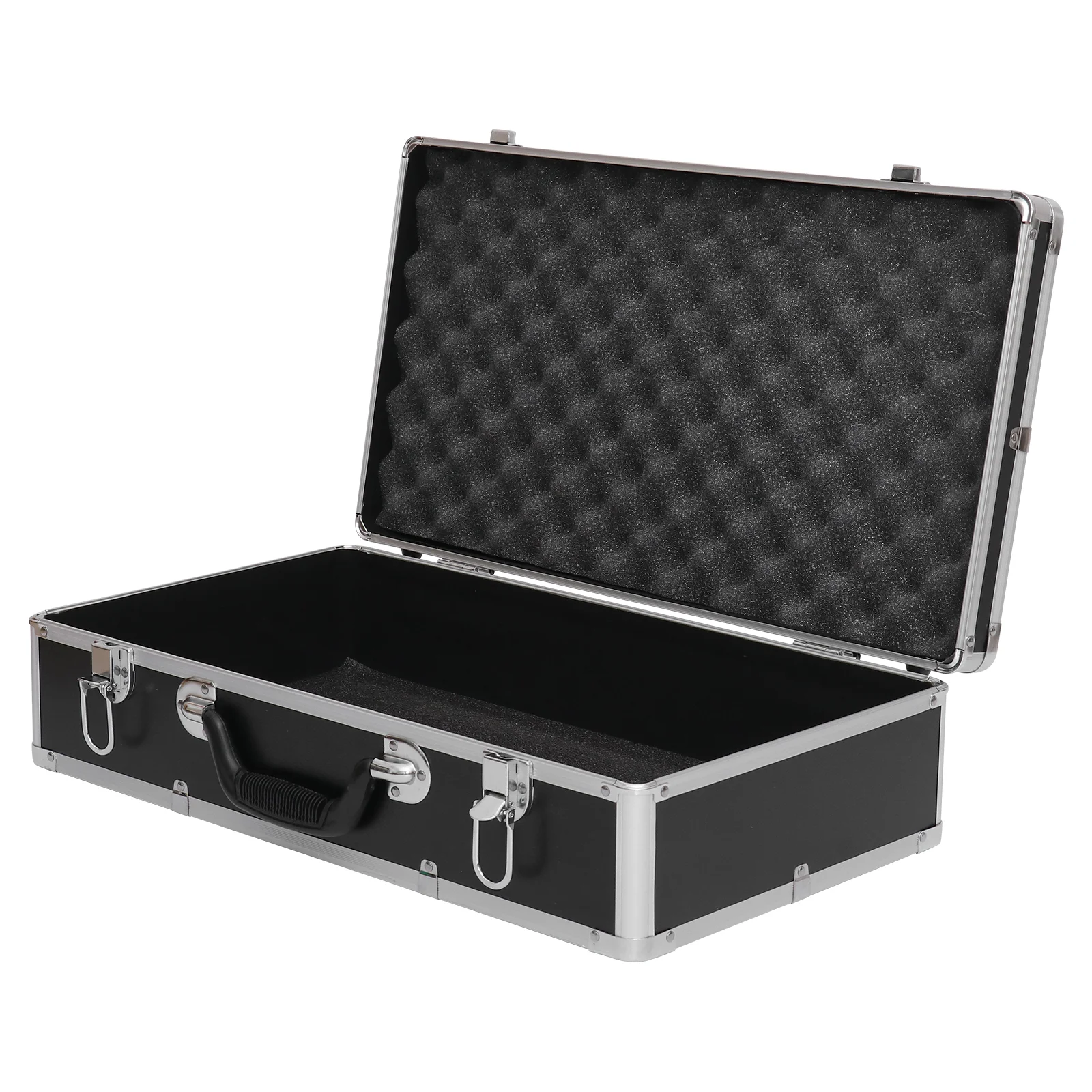Case Tool Aluminum Box Hard Briefcase Carrying Metal Storage Toolbox Foam Portable Lock Organizer Equipment Boxes Multifunction