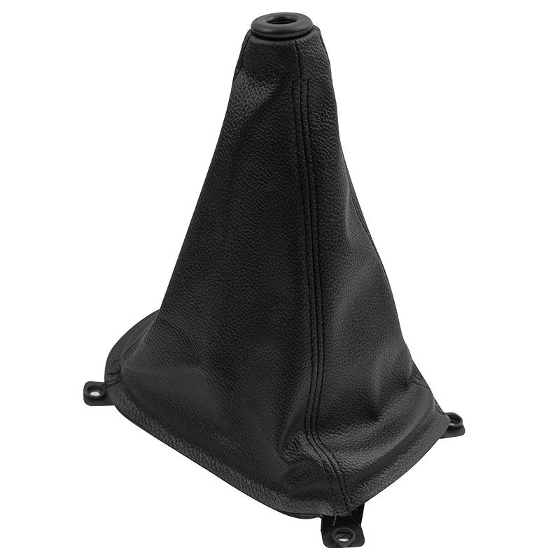 Gear Sportage For Kia Shift Knob Lever Shifter Gaitor Boot PU Leather Dustproof Cover Case Beige Black Car Styling Accessories smile