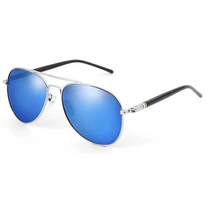Polarized Sunglasses for Men Photochromic Mirror Night Aviation Metal Frame Black Pilot Retro Sun Glasses Classic Driving Fishing Eyewear 209 CAVALLO 