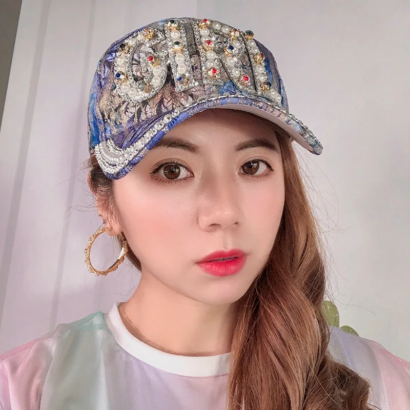 Caps ddmysmile Dot Dia Baseball Men And Women Colorful Printing Flash Dia Peaked Cap Spring And Summer Outdoor Casual Hat Wholease Smile