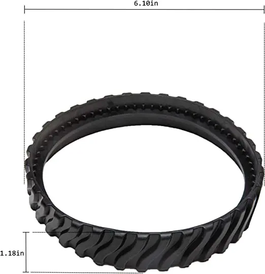 Hot Tracks Tyres Wheel Replacement Kit For Zodiac MX8 MX6 MX8 Elite MX6 Elite Baracuda R0526100 Pool Cleaner Tire Track