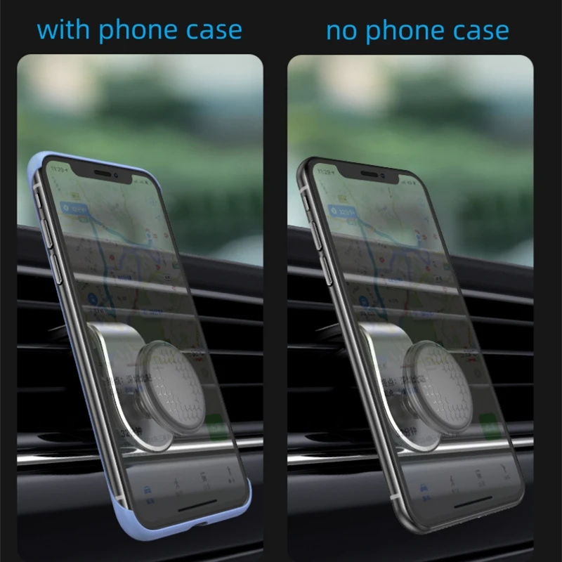 Magnetic Car Phone Holder Swivel Magnet Holder Universal Phone Stand GPS Support For Xiaomi Huawei iPhone Samsung Stand in Car