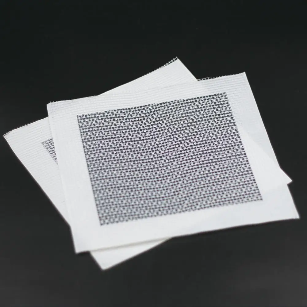 Repair Patch Wall 2Pcs/Set Self-adhesive Fine Mesh Aluminum Gaanized Steel Sheet Metal Dry Wall Repairing Patch Home Supplies smile