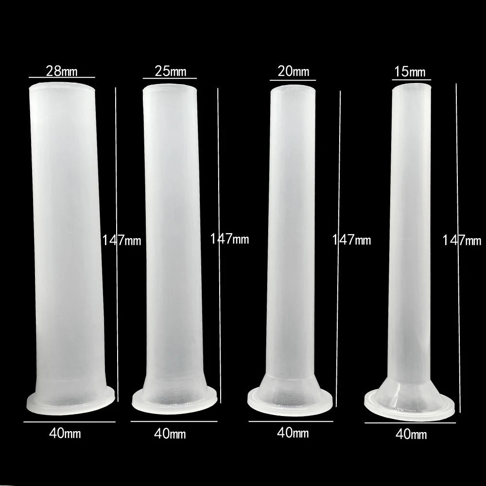 4cm 4pc/Set Food Grade Quality Meat Grinder Filling Meat Spiral Tubes Sausage FillerHandmade Sausage Stuffer tube