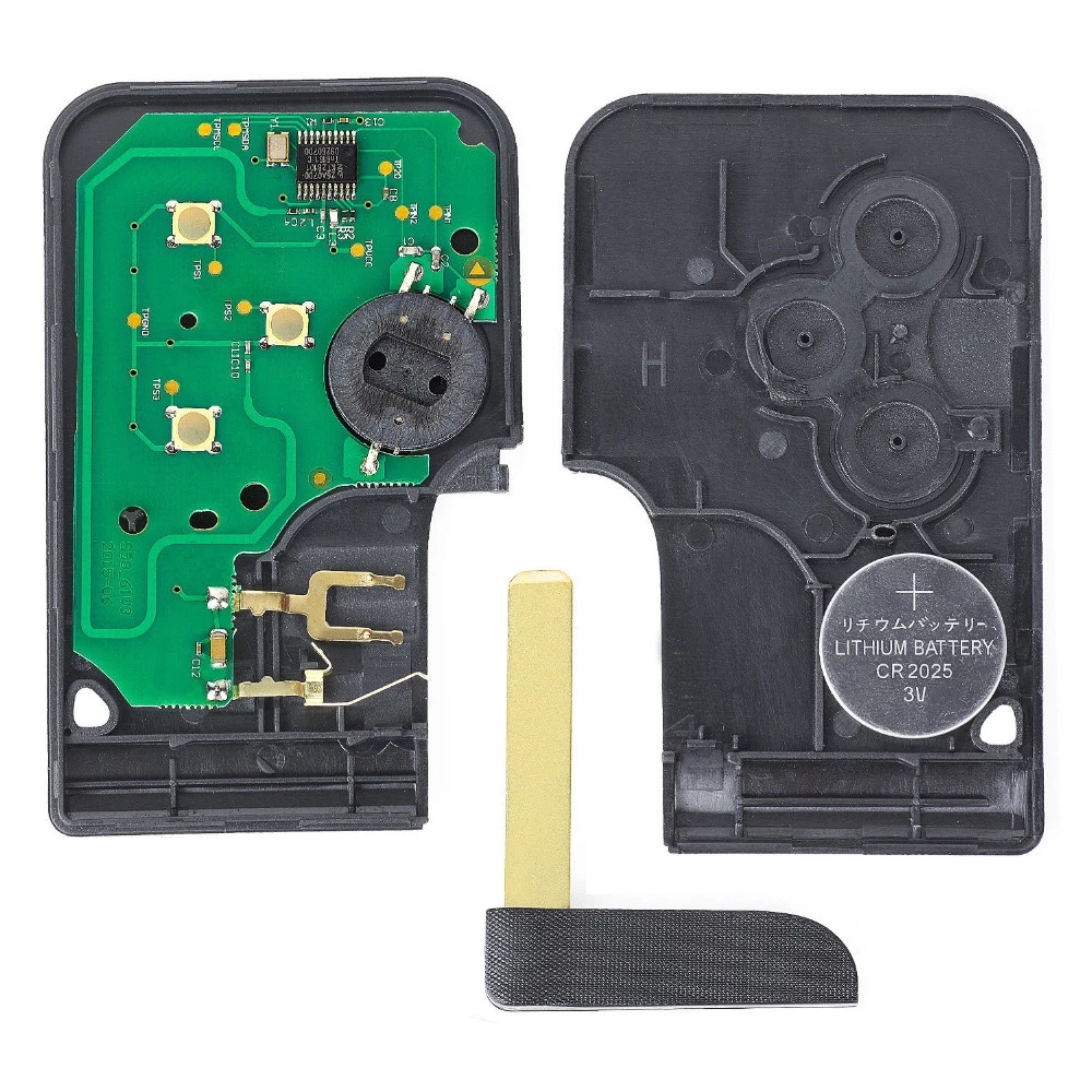 DIYKEY 2025 433MHz PCF7947 Chip ID46 For Renault Megane II Scenic II Grand Scenic 2003 2004 2005 2006 2007 2008 Smart new Key Card Remote