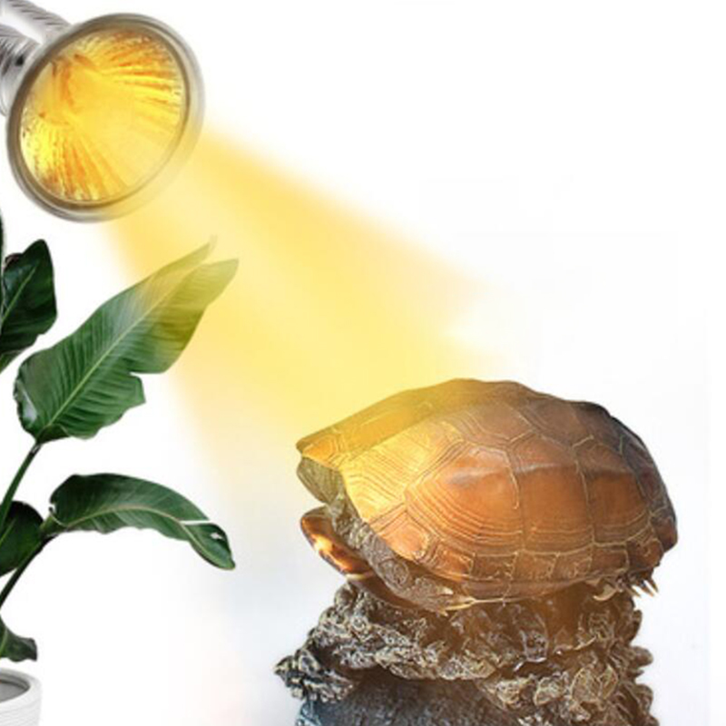 UVA Heat Lamp for Pet Reptile, Reptile Heater Bulb, Emitter Pets Basking, Bird, Snake, Turtle, Lizard, 110-220V, 25 W, 50 W, 75W