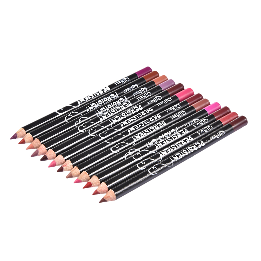 ab d Liner Pencil Colors Set Waterproof Lip Brand New Professional Long Lasting Moisturizing Lipliner Lips Makeup Tools For Women liner s