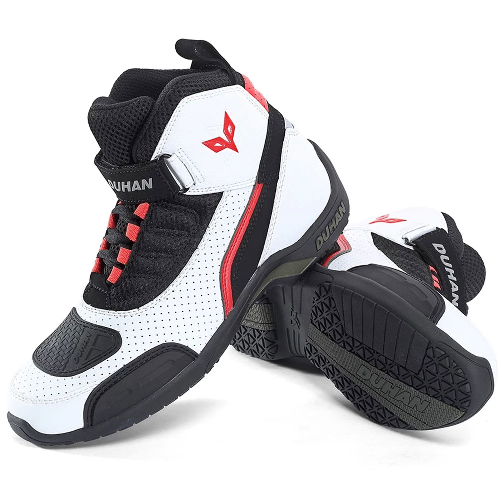 Motorcycle Breathable Shoes Racing Short Boots Men Riding new Wear Resistant 2025 Off-road Motocross Boots Equipment Spring Winter