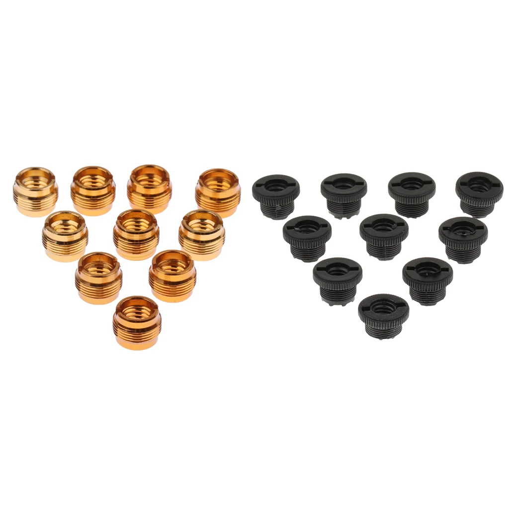 10x Microphone Clip Screws Thread Adaptor 3/8" to 5/8" Converter Connector for Shock Mount Kinds of Bracket