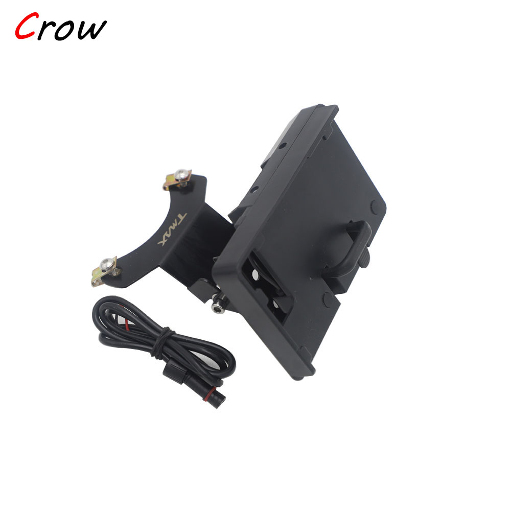 Windscren Bracket Mount Smartphone GPS Holder For YAMAHA TMAX 560 T-MAX 560 TECH MAX 2019 2020 Motorcycle Accessories