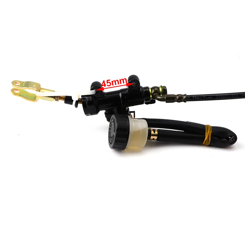 Go kart new 2025 Foot Lever Hydraulic Disc Brake with 160mm Disc kit For 168cc Kart ATV Quad Pit Dirt Bike Accessories