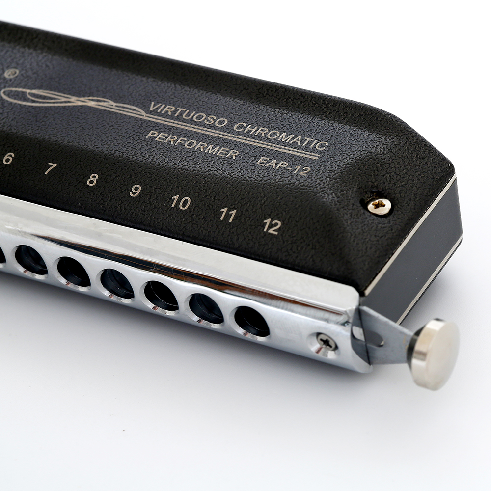 Easttop Chromatic Harmonica 12 Holes 48 Tone Mouth Organ Harp Instrumentos Key Of C /A/ B /G/bB Musical Instruments EAP-12