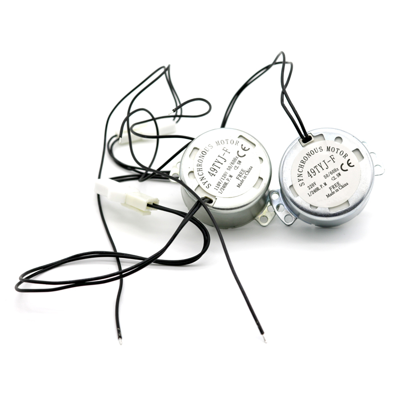 2 Pcs 220V/110V Motor 1/240 rpm Turn The Eggs Tray Incubator Accessories Automatic Incubator Egg Turning Motor For Incubator