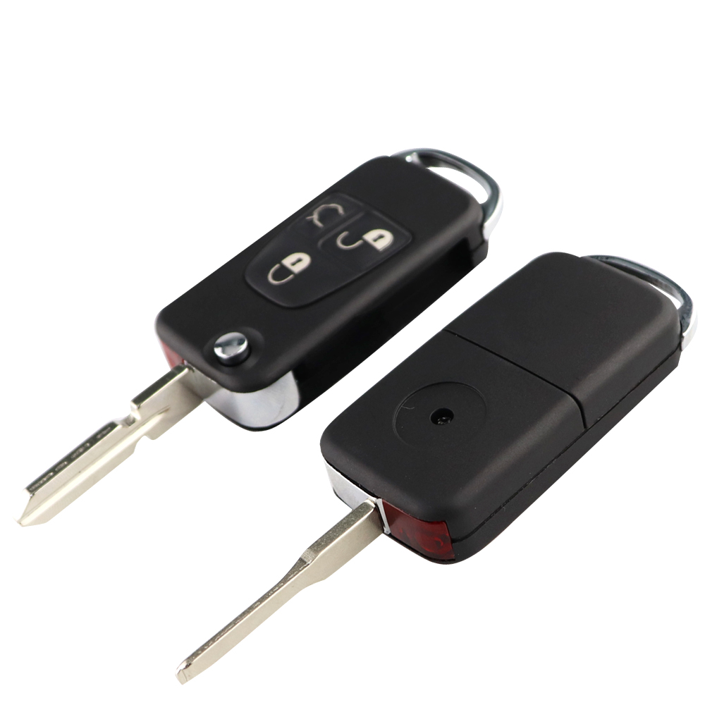YIQIXIN For Benz Fob Flip Remote Car Key Shell For new Mercedes W168 W124 W202 W203 B200 A160 2025 E113 A C E ML C CL S SL SLK Cover Case