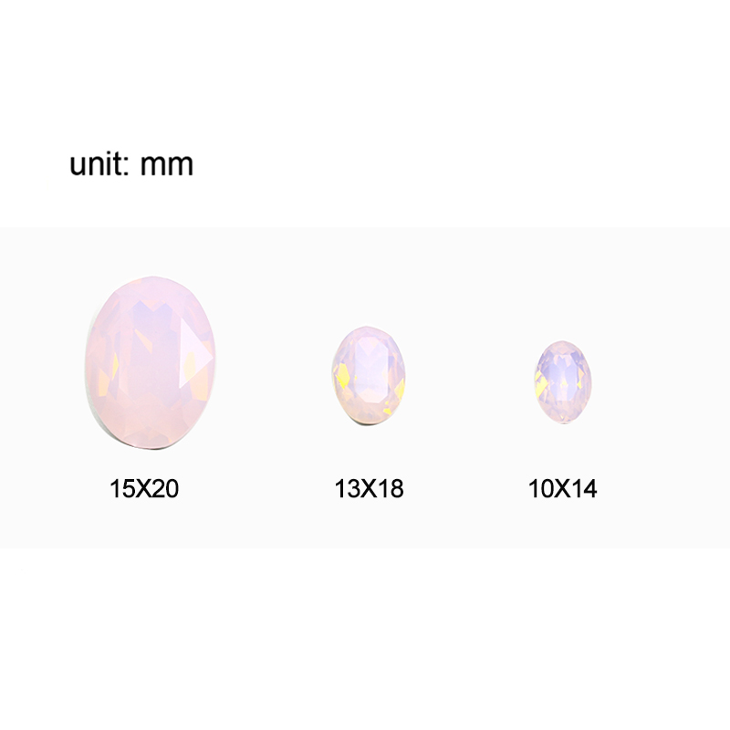 10pcs Oval Strass 3D Diamond For Clothes Jewelry Stones Crystals Glass Rhinestone Nail Art Decorations Cristal Cristales 3002