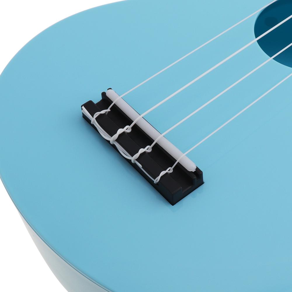 Ukulele 21" Soprano Ukulele 4 Strings Acoustic Colorful Hawaiian Guitar Musical Stringed Instrument for Beginners