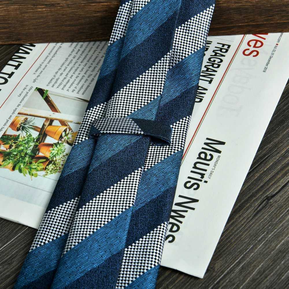 tie luxury For Men Retro necktie Large Jacquard 8cm Hand Tied New Mens ties Busin Wedding Versatile Birtay Gift NecktiesX241109