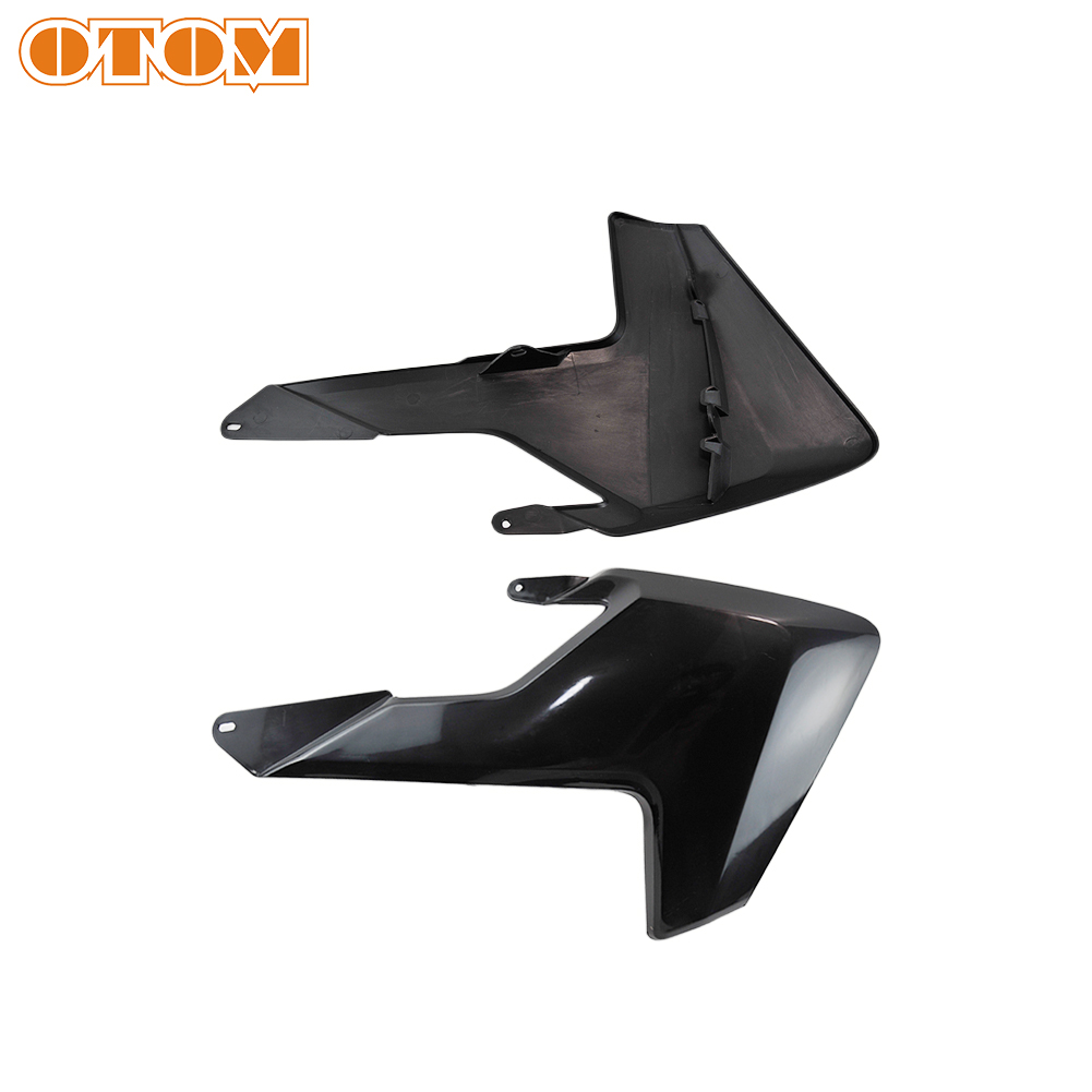 OTOM Motorcycle Plastic Front Side Spoiler Kit Radiator Shrouds For Husqvarna FC250 FC350 FC450 FX350 FX450 TC125 TC250 TX300