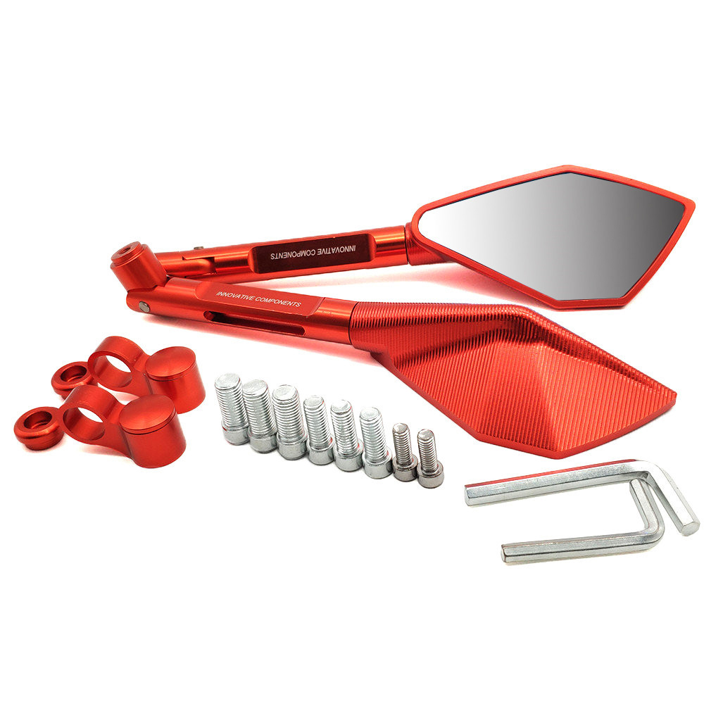 For Suzuki GSR 750 600 GSX S750 R 750 600 SFV SV 650 B-KING Universal Motorcycle Rearview Mirror CNC Aluminum View Side Mirrors